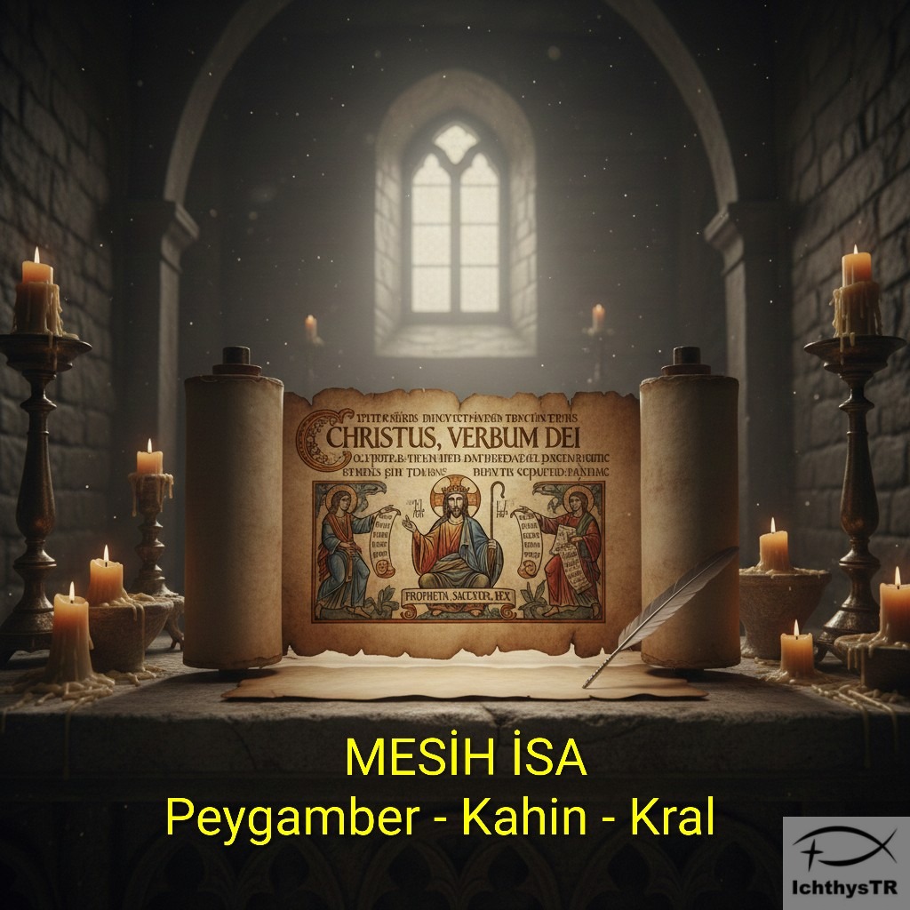 Mesih İsa hem kahin hem peygamber hem de Kraldır.