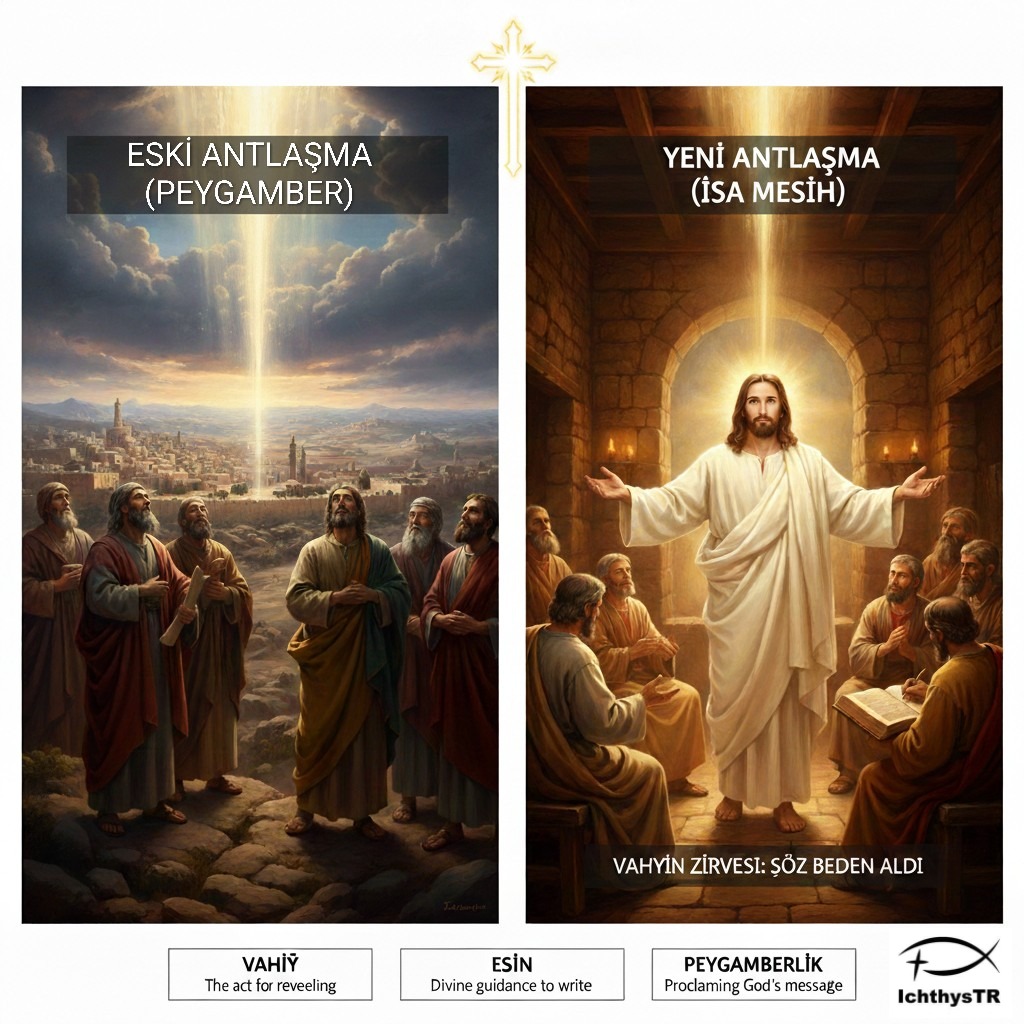 İsa Mesih , Tanrı'nın göndermiş olduğu Vahiy.