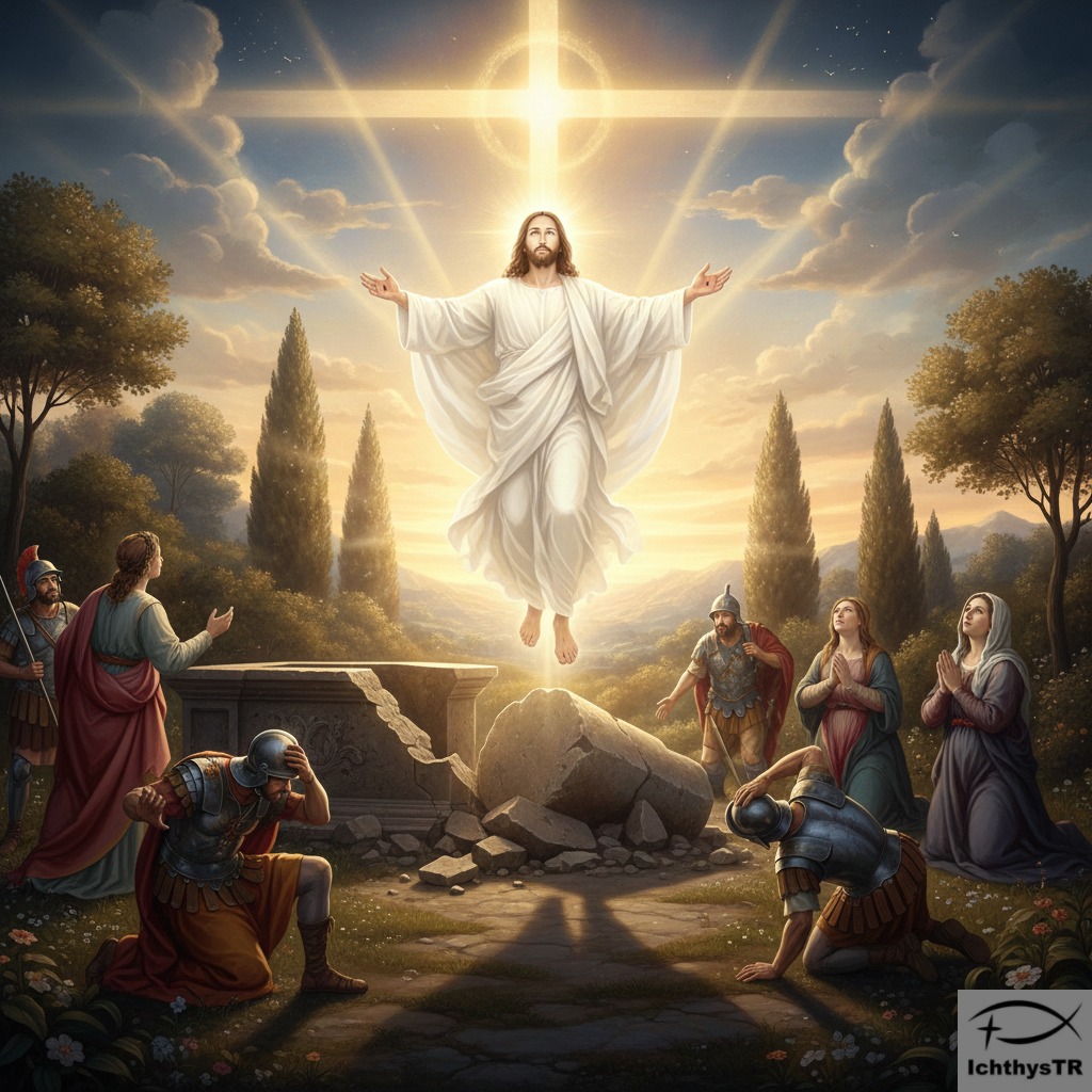 İsa Mesih Diriliş ile tüm dünyaya kurtuluş getirdi.