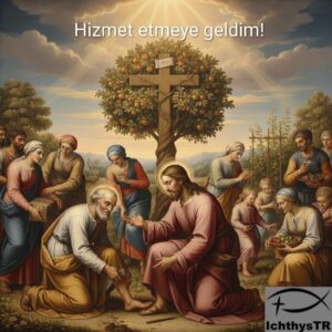 Matta 20,28 İnsanoğlu hizmet edilmeye değil, hizmet etmeye geldi.
Mesih görev aşkıyla tutuşuyordu.