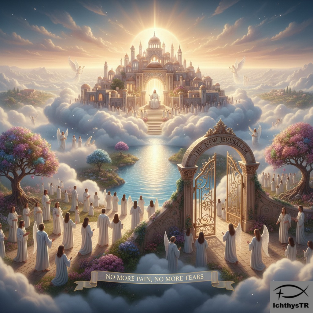 Hristiyanlıkta Tanrı ile bir yaşamın olduğu yer : Cennet